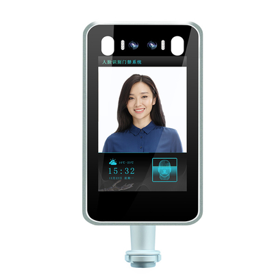 8 inch binocular live access control face recognition machine Biometric access control face recognition reader