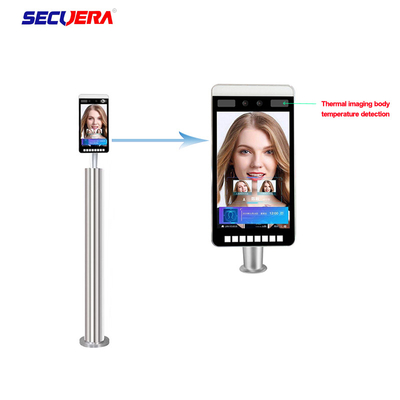 Airport.station.church security face recognition thermometer body temperature measurement